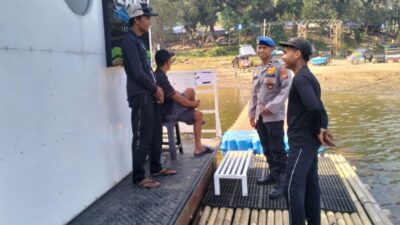 Satpolairud Polres Purwakarta Intensifkan Patroli Antisipasi Premanisme dan Kejahatan Jalanan di Kawasan Wisata Jatiluhur