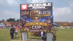 Guruminda Cup Desa Gunungcupu Kecamatan Sindangkasih Cari Bibit dan Prestasi Sepak Bola Sejak Dini