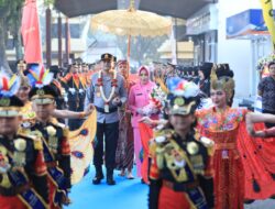 Kapolres Purwakarta Hadiri Tradisi Penyambutan Kapolda Jawa Barat, Wujud Soliditas dan Penguatan Kepemimpinan Polri