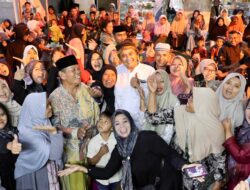 Diky Chandra Saat Hadiri Tabligh Akbar Di Cigantang Terharu Dengan Sambutan Antusias Warga