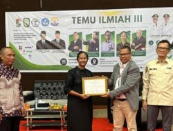Hadiri Temu Ilmiah III ITP2I, Plt. Asisten III Sekdakab May Hendri Kabupaten Pelalawan Memiliki Potensi Sektor Perkebunan Kelapa Sawit
