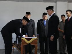 Lantik Pejabat Eselon II, Wali Kota Tasikmalaya Viman Ini Pesannya 
