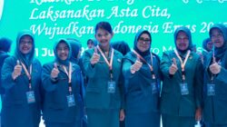 Ketua TP-PKK Subang, Ega Anjani Reynaldy Hadiri Puncak HKG PKK Ke-54 Tingkat Nasional di Makassar 