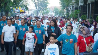 Kapolres Purwakarta dan Ketua Bhayangkari Hadiri Festival UMKM, Wujud Dukungan Ekonomi Kerakyatan