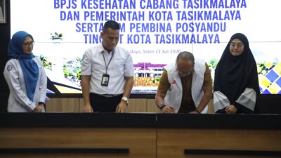 Wali Kota Tasikmalaya Hadiri Penandatanganan Nota Kesepakatan Bersama BPJS Kesehatan