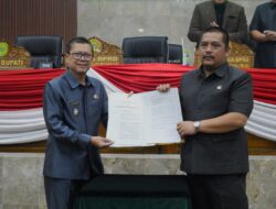Kang Akur Paparkan Rancangan KUA- PPAS 2027, Dalam Rapat Paripurna DPRD Kabupaten Subang
