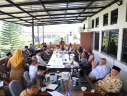 Wali Kota Viman Adakan Pertemuan Dengan DPRD Untuk Menyikapi Kondisi Fiskal Kota Tasikmalaya