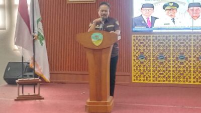 Kaban Kesbangpol Mewakili Wali Kota Tasik Hadiri Pengukuhan dan Deklarasi FOSSMA Periode 2026-2031