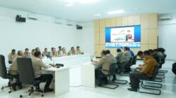 Jajaran Polres Purwakarta Ikuti Kegiatan Commander Wish Secara Virtual yang Digelar Polda Jabar