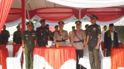 Kapolres Purwakarta Hadiri Sertijab Danyon Armed 9 Pasopati dan Tradisi Korps Prajurit Menarmed 1 Sthira Yudha
