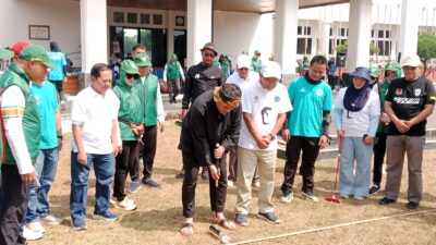 Diky Chandra Sambut Kunjungan Komunitas Gate Ball Durma Bandung, Latih Tanding Dengan Komunitas Gateball Kota Tasik
