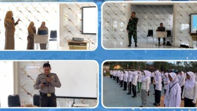 Puncak MPLS SMAN 1 Jamanis Siswa Baru Dibekali Materi Bela Negara 