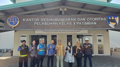 Upaya Dukung Pengembangan Kawasan Strategis Nasional, Direktur Perumda TRS Beserta Jajaran Kunker ke KSOP Kelas II Patimban