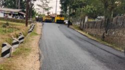 Diduga Proyek Siluman Penghotmixkan Jalan Provinsi di Desa Darmaga Subang, Tidak Memasang Papan Proyek