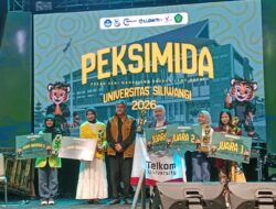 Hadiri Malam Puncak Ajang Peksimida Jabar, Diky Chandra Mahasiswa Harumkan Nama Kota Tasikmalaya