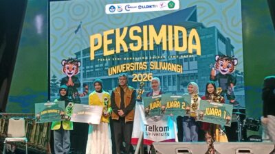 Hadiri Malam Puncak Ajang Peksimida Jabar, Diky Chandra Mahasiswa Harumkan Nama Kota Tasikmalaya