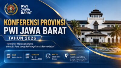 Panitia Konferprov PWI Jabar Tahun 2026 Gelar Sosialisasi Tahapan Pelaksanaan Secara Daring, Pastikan Berjalan Sesuai PO-AD/ART