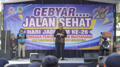 Diky Chandra: Walau Sebentar Sempatkan Diri Hadir di Hari Jadi Ke-26 LPM, Untuk Beri Kebahagiaan