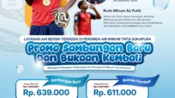 Perumda Tirta Sukapura Hadirkan Edukasi Hidup Sehat dan Promo Sambungan Air Bersih Dalam Rangka Milangkala