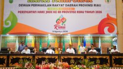 Plt Gubernur Riau Hadiri Rapat Paripurna DPRD, Dalam Rangka Hari Jadi ke-69 Provinsi Riau, Sampaikan Ini