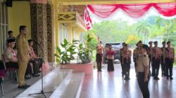 Bupati Pelalawan, H.Zukri Lepas Kontingen Kwarcab Gerakan Pramuka Kabupaten Pelalawan Ikuti Jamnas XII Tahun 2026
