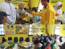 Rayakan HUT Ke-50 Ketum Bahlil Lahadalia, DPD Partai Golkar Kabupaten Tasikmalaya Gelar Doa Bersama dan Santunan Anak Yatim 