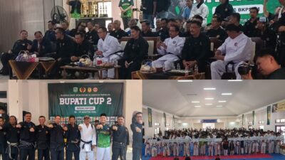 Bupati Tasik, Cecep Nurul Yakin Secara Resmi Buka Kejuaraan Antar Dojo BKC Bupati Cup 2