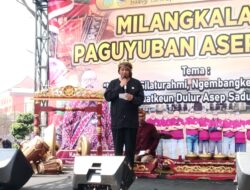 Wawalkot Tasik, Diky Chandra Lepas Peserta Jalan Santai Dalam Rangka Milangkala Paguyuban Asep Dunia ke-16