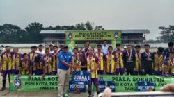 Tutup Piala Soeratin 2026, H.Wahid: Sangat Disayangkan Kondisi Stadion Dadaha Belum Layak Gelar Kompetisi Tingkat Provinsi