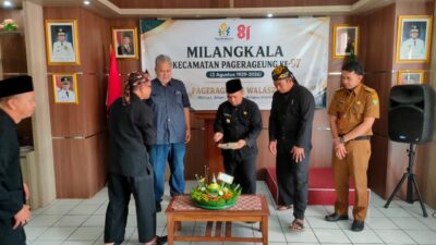 Peringatan Milangkala Hari Jadi Ke-97 Kecamatan Pagerageung Dengan Tema “WALASRI” Berlangsung Khidmat