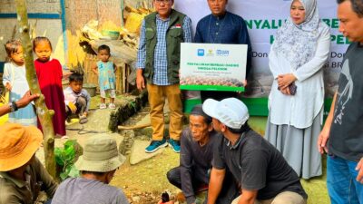 BAZNAS Jabar Salurkan Program Berbagi Daging Hingga Pelosok dari Zakat Pengguna BRImo untuk Masyarakat Desa Ciririp Purwakarta