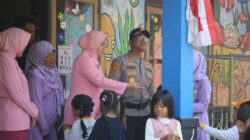 Kapolres dan Ketua Bhayangkari Purwakarta Kunjungi TK Kemala Bhayangkari, Wujudkan Kepedulian Pendidikan Anak Usia Dini