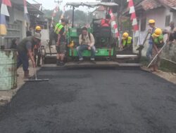 Dugaan Ketebalan Hotmik Tipis di Proyek Jalan Sanca-Cibitung Kecamatan Ciater Subang Disorot, Inspektorat Diminta Lakukan Audit
