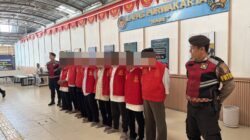 Pastikan Proses Persidangan Aman, Sat Samapta Polres Purwakarta Kawal 19 Tahanan ke Pengadilan