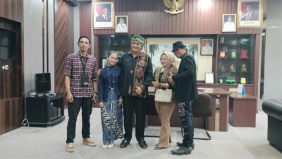 Wawalkota Tasik, Diky Chandra Terima Silaturahmi Gandari Production, Kota Tasik Punya Banyak Musisi yang Berpotensi