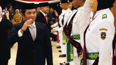 52 Paskibraka Purwakarta Dikukuhkan Om Zein, Resmi Jadi Duta Panca Waluya dan Bela Negara
