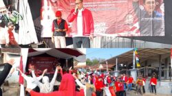 Ratusan Warga Antusias Ikuti Jalan Sehat, Gelaran PAC PDI Perjuangan Kecamatan Sukahening