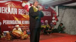 Wawalikota Tasik, Diky Chandra Hadiri Malam Puncak HUT Ke-81 Kemerdekaan RI, yang Digelar RW 18 Perum Kota Baru