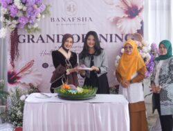 Ketua TP-PKK Kabupaten Subang Hadiri Grand Opening Klinik Dermatologist Banafsha, Ini Harapannya
