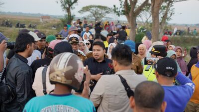Bupati Subang Hadiri Syukuran Ruas Jalan Desa Bobos-Rancadaka, Sampaikan Subang Leuncir 2027