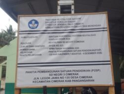 Revitalisasi SD Negeri 3 Cimerak Dimulai, Sekolah Sambut Baik Dukungan Pemerintah