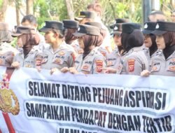 Aksi Unras Mahasiswa Berlangsung Tertib dan Aman, Polres Purwakarta Pastikan Situasi Kondusif