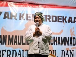 Walau Fisik Lelah, Untuk Membuat Masyarakat Bahagia, Diky Chandra Penuhi Undangan Tabligh Akbar di Cikareo Purbaratu