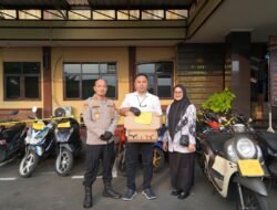 Polres Tasik Kota Gelar Press Release Ungkap Dugaan Tindak Pidana Curanmor, Lima Pelaku Diamankan