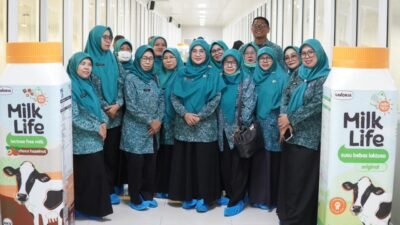 Kunjungi Global Dairi Alami, NY Ega Agustine Rosyadi Harap Tingkatkan Kolaborasi Dengan PKK