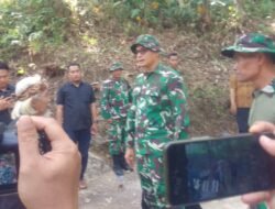 Perbaikan Jembatan Pongpet Dimulai, Dandim 0625 Pangandaran Tekankan Kualitas dan Keamanan