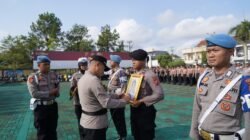 Kapolres Tasik Kota Pimpin Upacara PTDH, Tegaskan Komitmen Penegakan Disiplin dan Kode Etik Polri