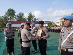 Kapolres Tasik Kota Pimpin Upacara PTDH, Tegaskan Komitmen Penegakan Disiplin dan Kode Etik Polri