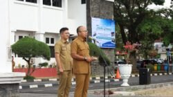 Wali Kota Tasik H.Viman Alfarizi Pimpin Apel Gabungan Sampaikan Beberapa Pesan