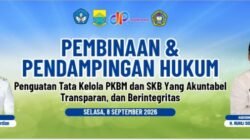 DPD FKPKBM Cianjur Perkuat Tata Kelola PKBM dan SKB, Melalui Pembinaan Serta Pendampingan Hukum